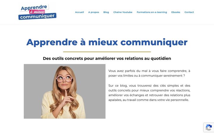 Screenshot of apprendre-a-mieux-communiquer.com