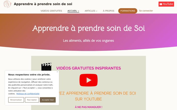 Screenshot of apprendreaprendresoindesoi.com
