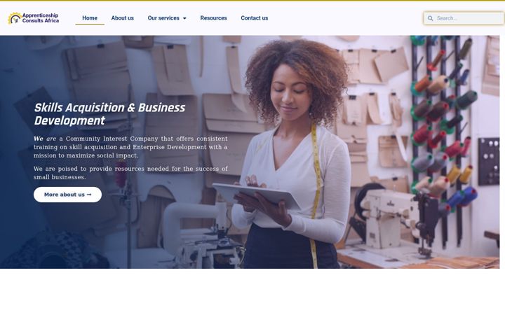 Zrzut ekranu apprenticeship.ng