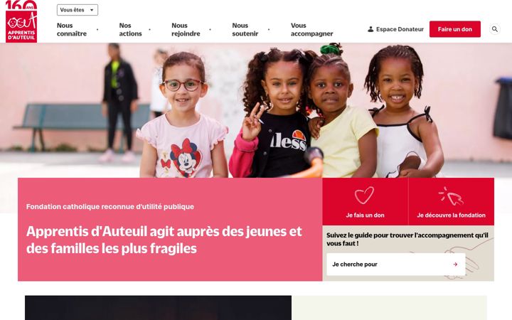 Screenshot von apprentis-auteuil.org