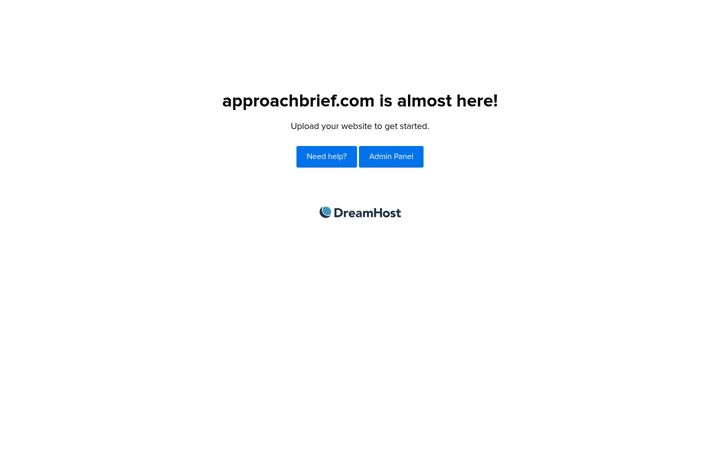 Screenshot of approachbrief.com