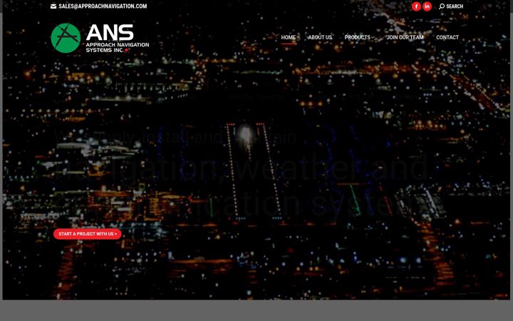 Ekrano kopija approachnavigation.com