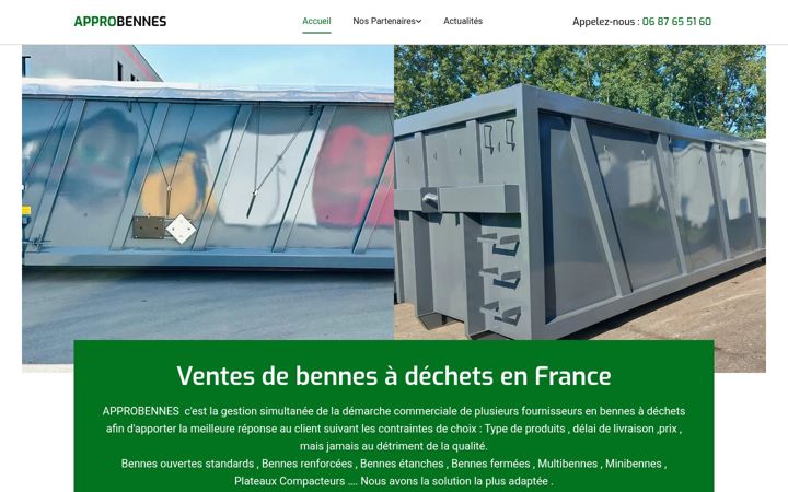 Screenshot of approbennes.fr