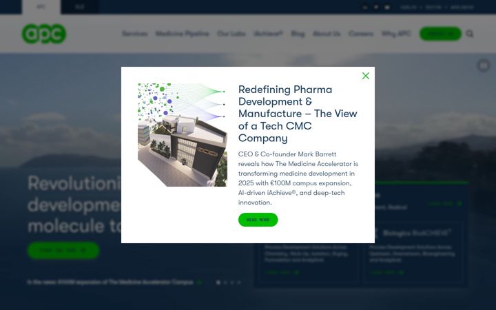 Kuvakaappaus sivustosta approcess.com