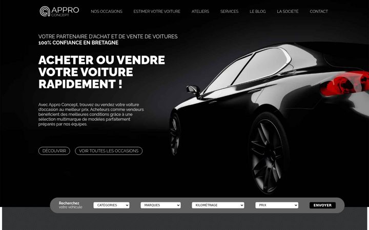 Screenshot von approconcept.fr