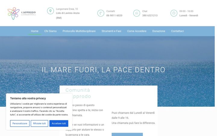 Screenshot ta' approdocomunita.org