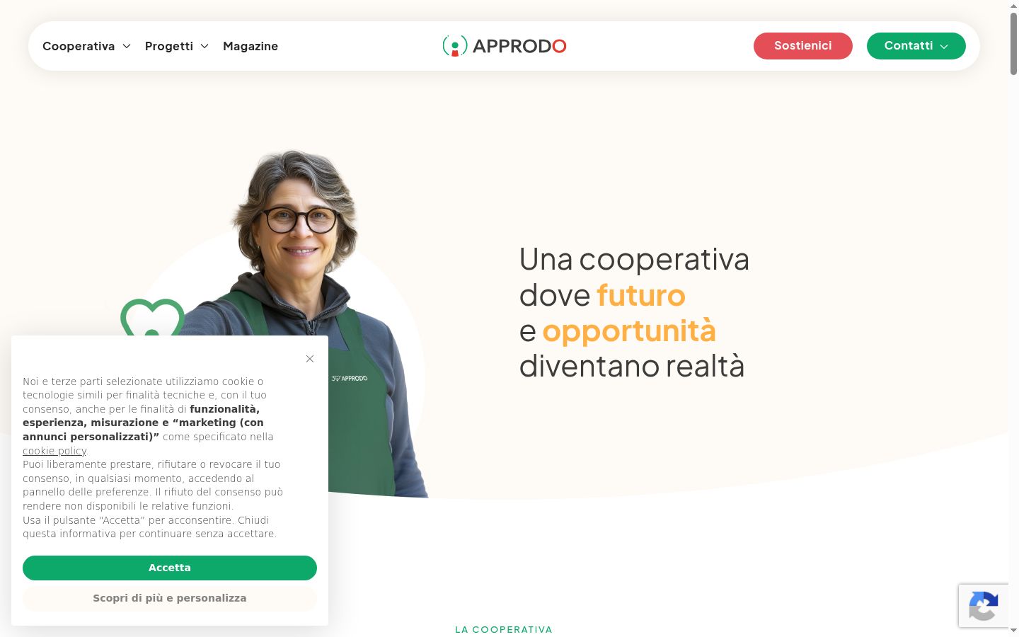 Sutikimo reklamjuostės, rodytos prieš bet kokią sąveiką, ekrano kopija