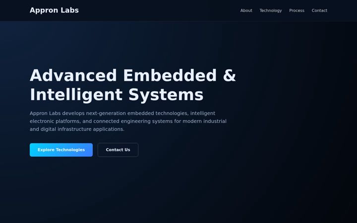 Screenshot of appronlabs.in