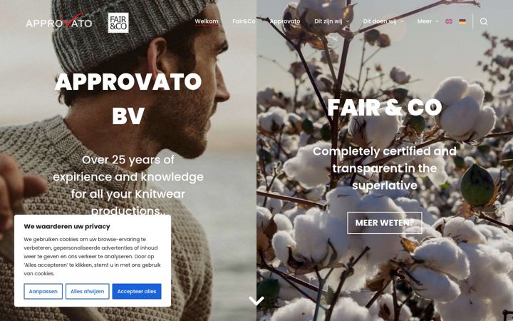 Screenshot of approvato.nl