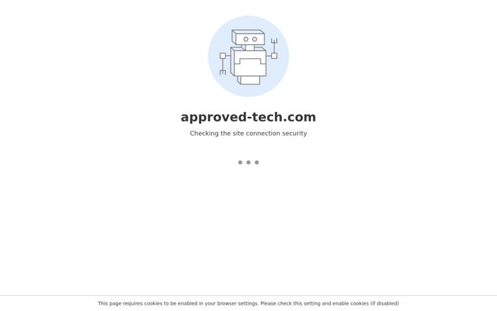 Screenshot of approved-tech.com