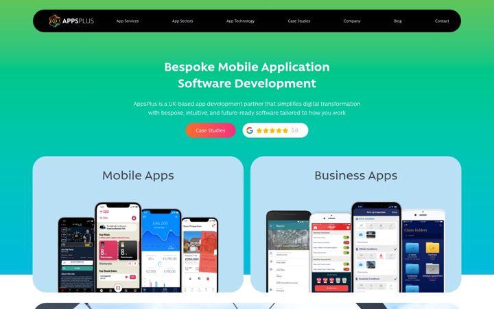 Screenshot ta' apps-plus.co.uk