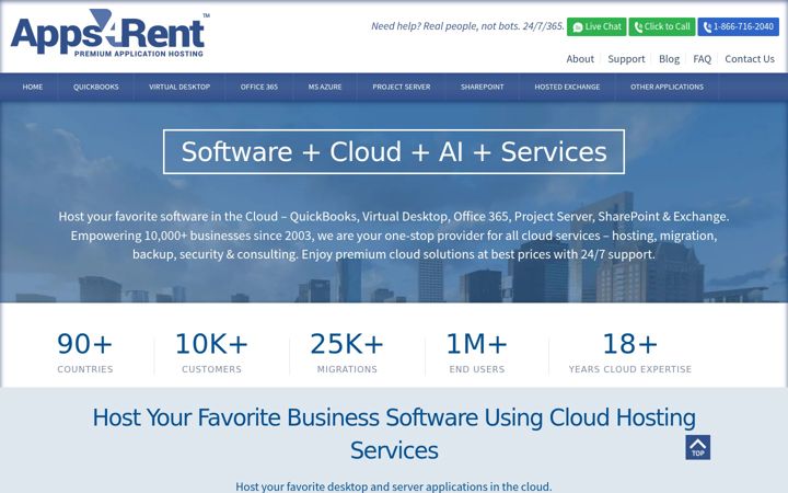 Screenshot of apps4rent.com