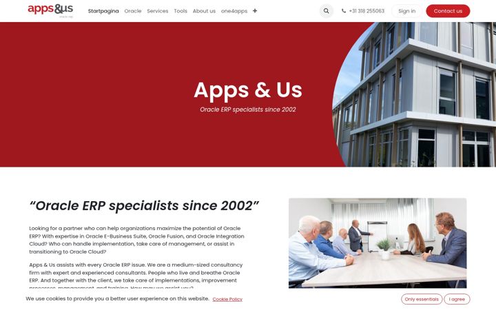 Screenshot of appsandusdnvo.eu