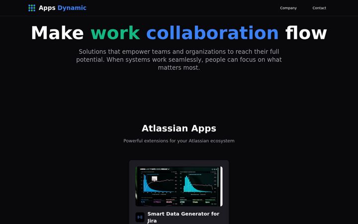 Screenshot of appsdynamic.com