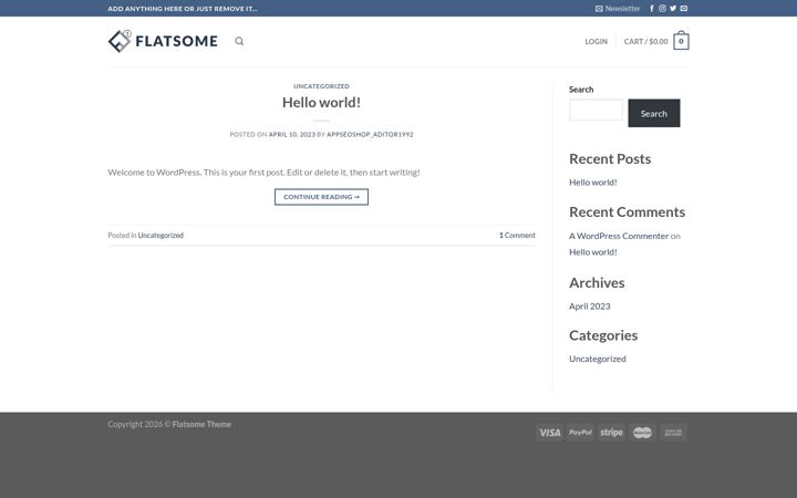 Screenshot ta' appseoshop.com