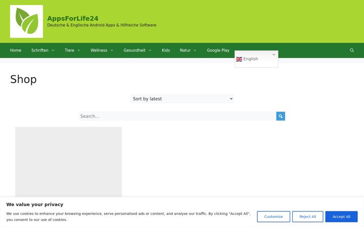 Screenshot di appsforlife24.de