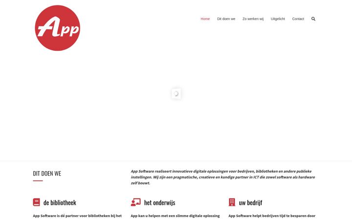 Screenshot of appsoftware.nl
