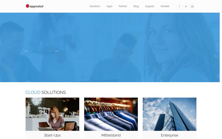 Screenshot of appsolut365.com