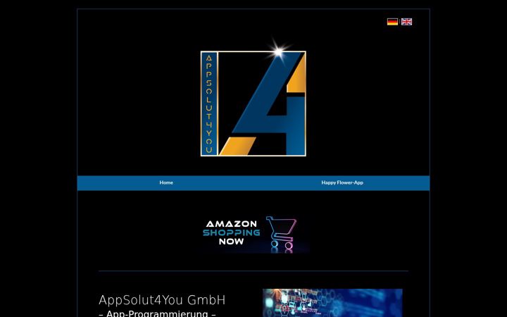 Screenshot of appsolut4you.com
