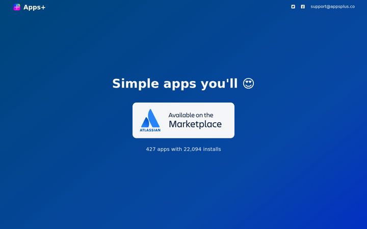 Screenshot of appsplus.co