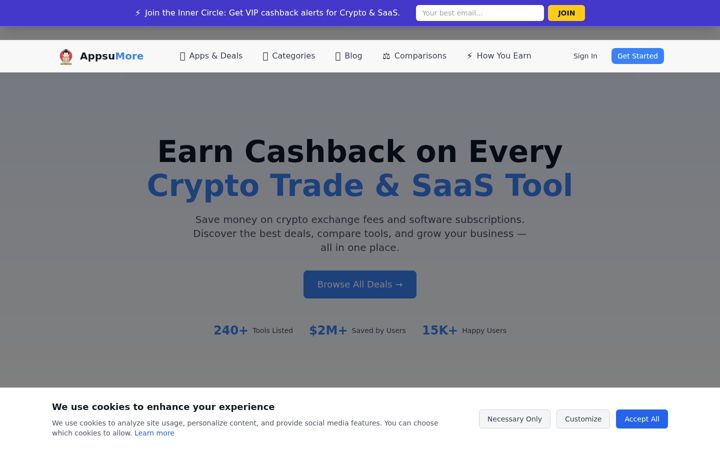 Screenshot of appsumore.com