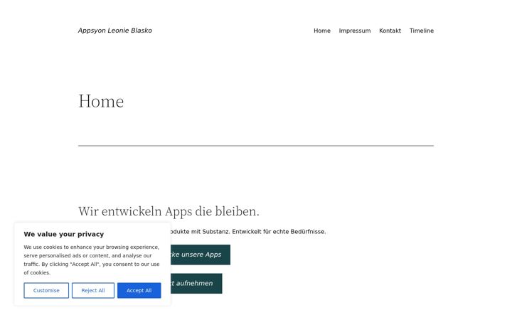 Screenshot of appsyon.com