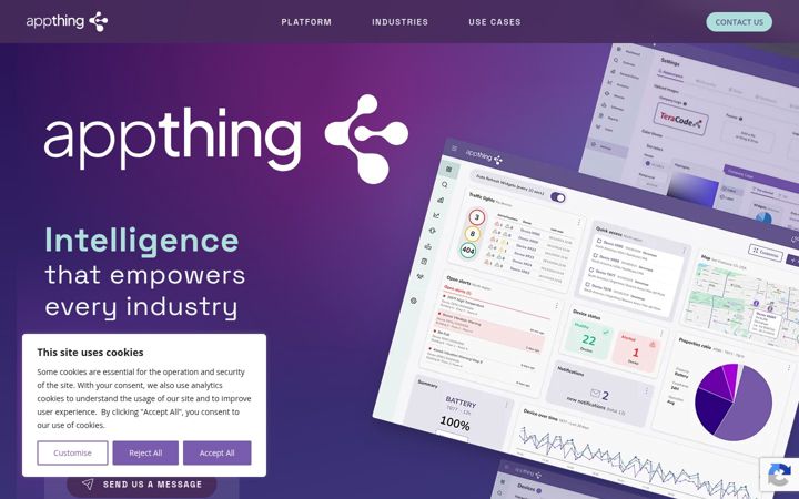 Snímek obrazovky appthing.com
