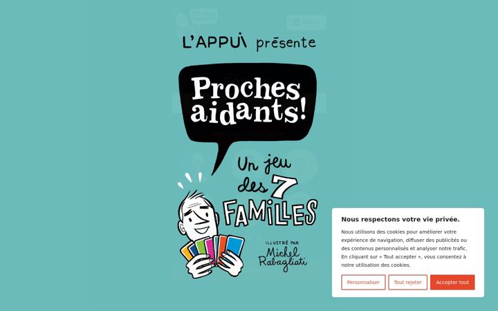 Screenshot of appui-7familles.ca
