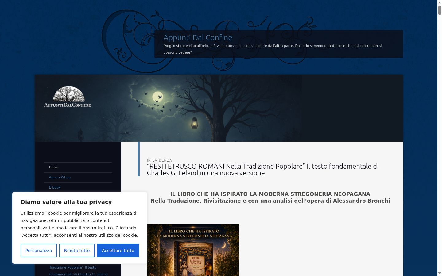 Screenshot tal-banner tal-kunsens muri qabel kwalunkwe interazzjoni