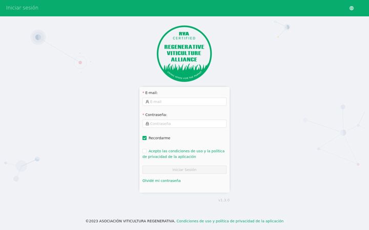 Screenshot of appviticulturaregenerativa.com