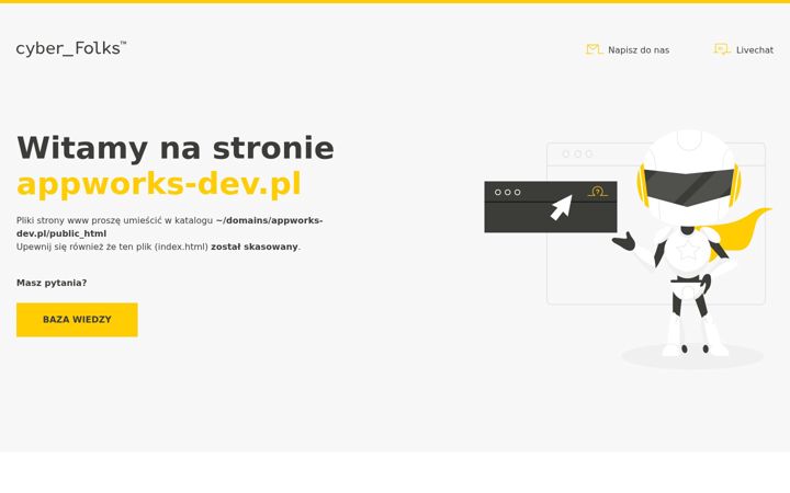 Screenshot of appworks-dev.pl