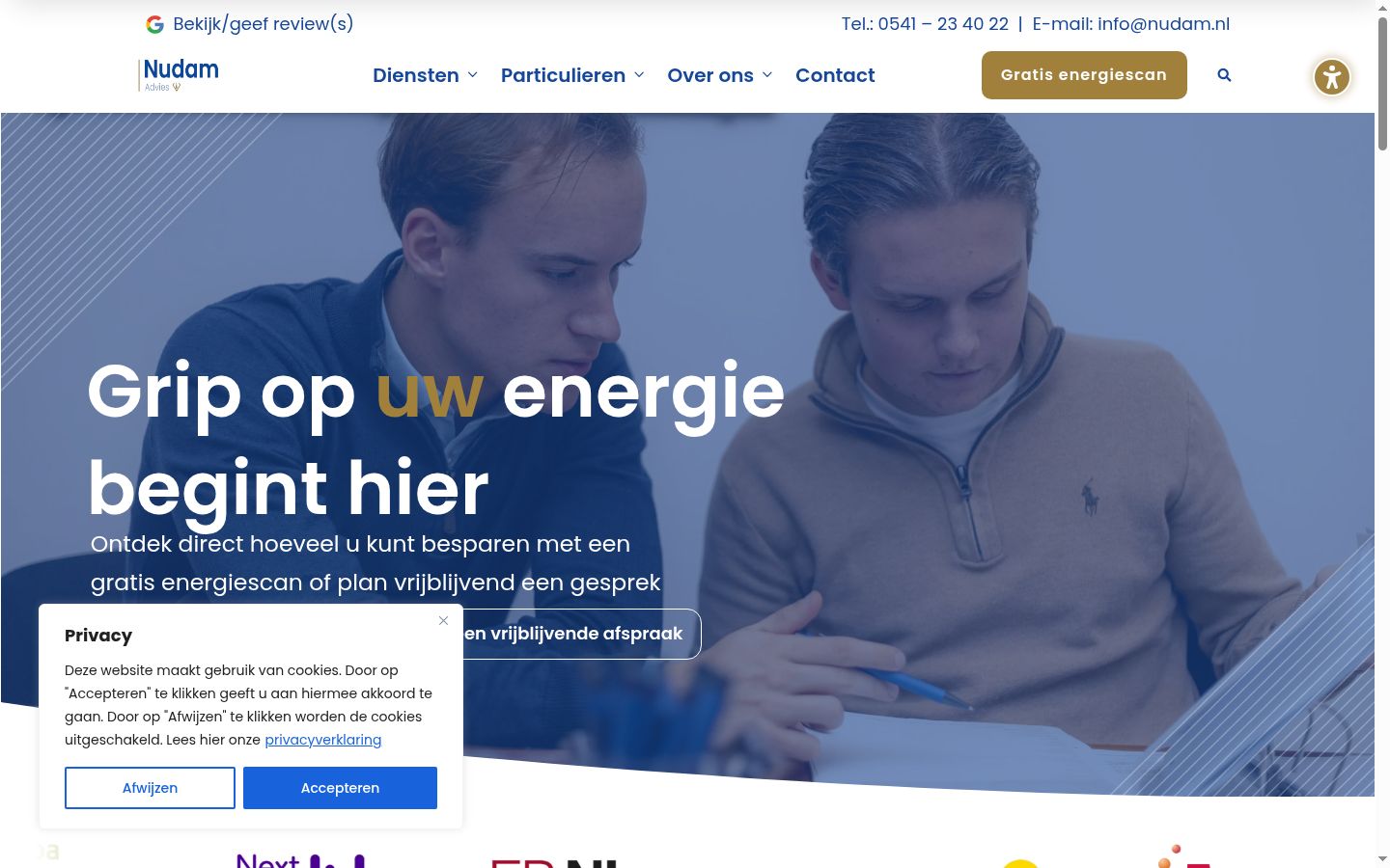 Sutikimo reklamjuostės, rodytos prieš bet kokią sąveiką, ekrano kopija