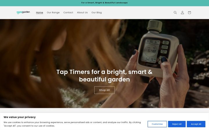 Screenshot of appygarden.com