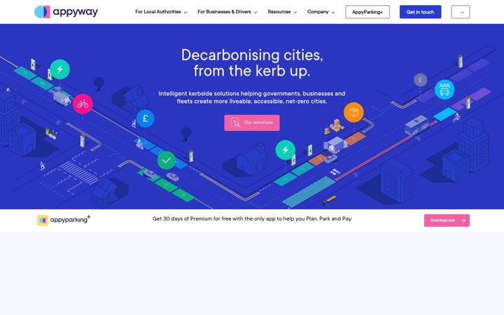 Ekrano kopija appyway.com