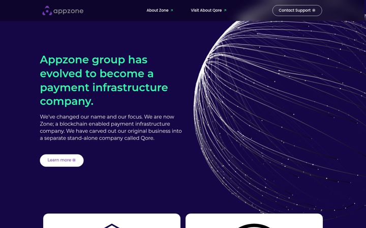 Screenshot of appzonegroup.com