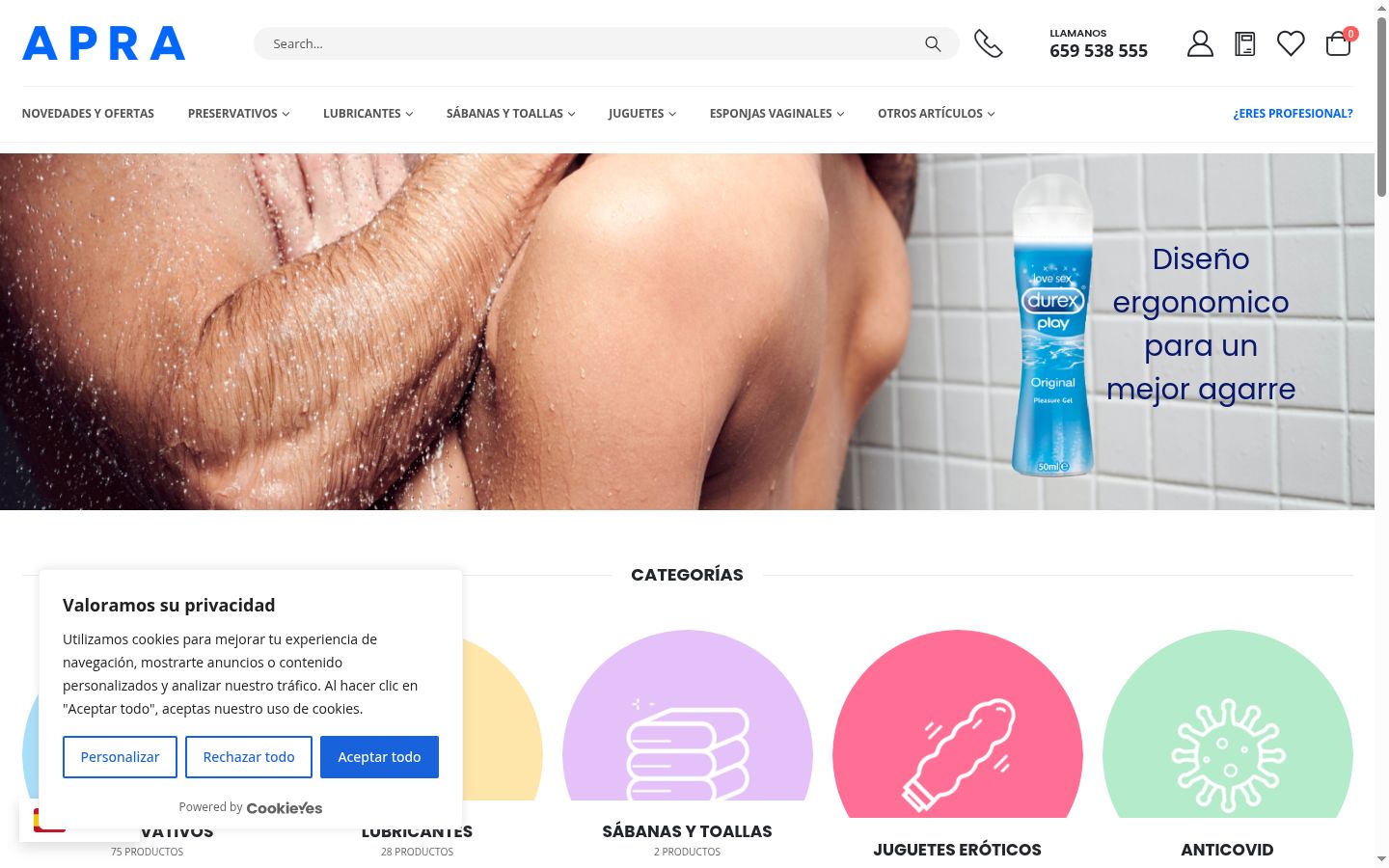 Sutikimo reklamjuostės, rodytos prieš bet kokią sąveiką, ekrano kopija