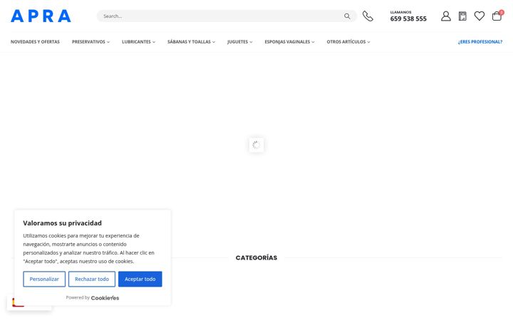 Ekrano kopija apracomercio.com