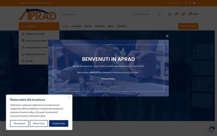 Screenshot of aprad.it