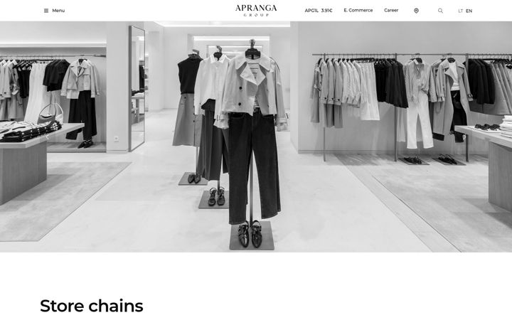 Ekrano kopija aprangagroup.com