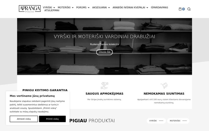 Screenshot von aprangapigiau.lt