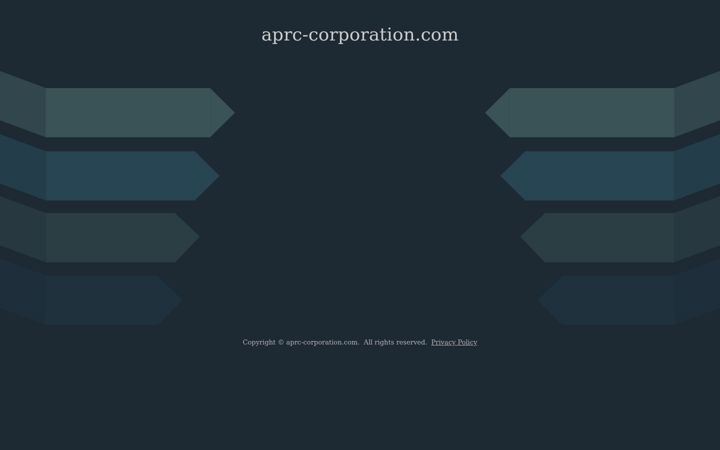 Screenshot of aprc-corporation.com