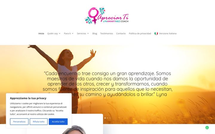 Captură de ecran a apreciarti.com