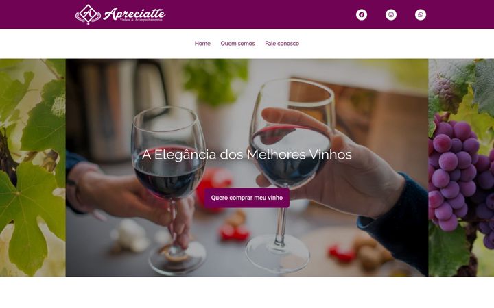 Screenshot of apreciatte.com.br