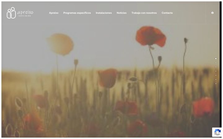 Screenshot di apreixo.com