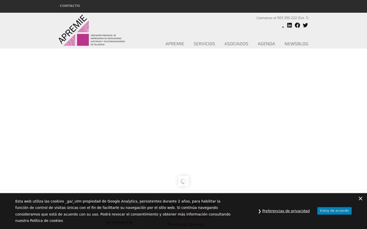 Screenshot di apremie.es