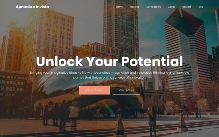 Screenshot di aprendaeinvista.com