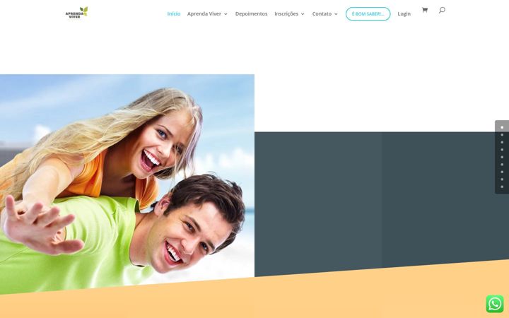 Screenshot of aprendaviver.com