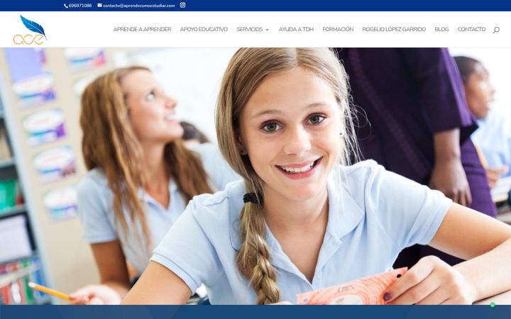 Screenshot of aprendecomoestudiar.com