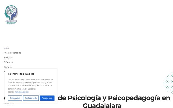 Screenshot di aprendedeti.net