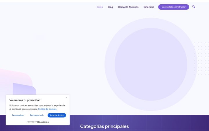 Screenshot ta' aprendehoy.net